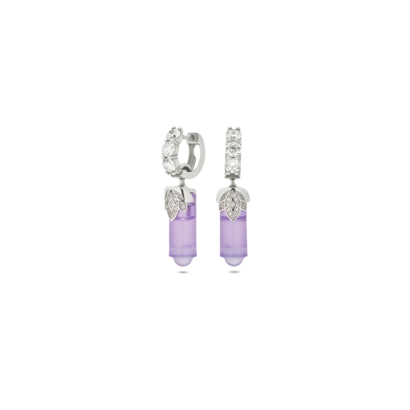 Naušnice Loto Viola