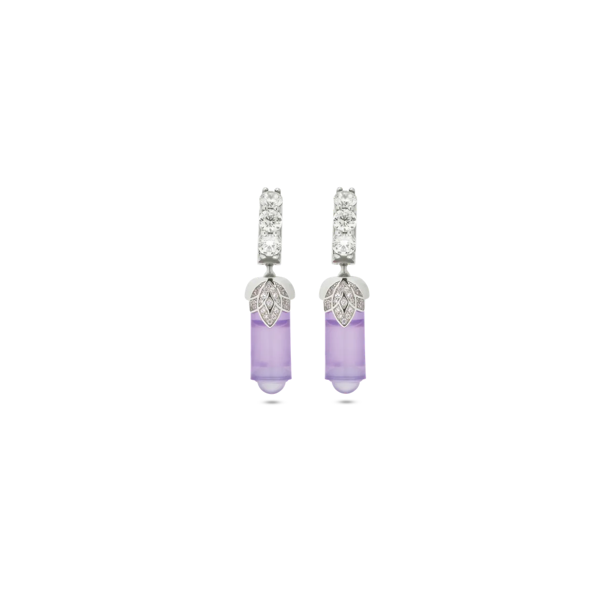 Naušnice Loto Viola
