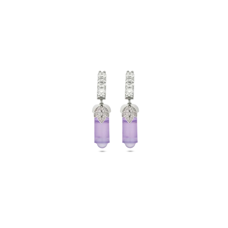 Naušnice Loto Viola
