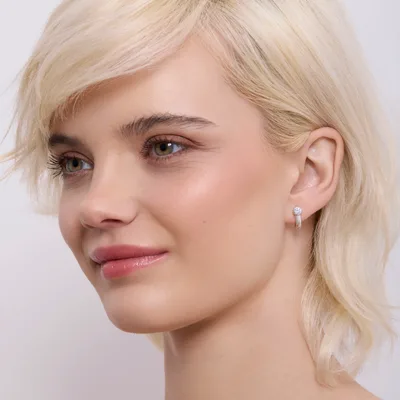 Náušnice UNA cubic zirconia 1ks